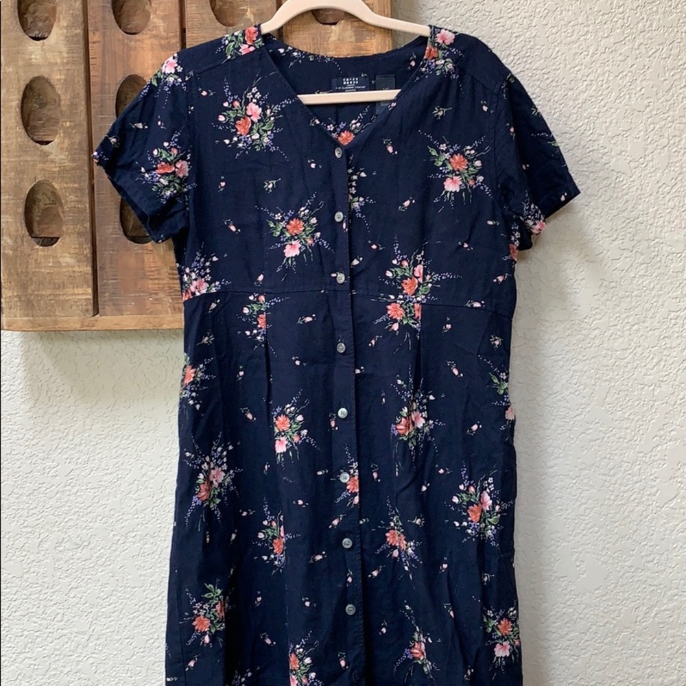 Vintage Floral Dress